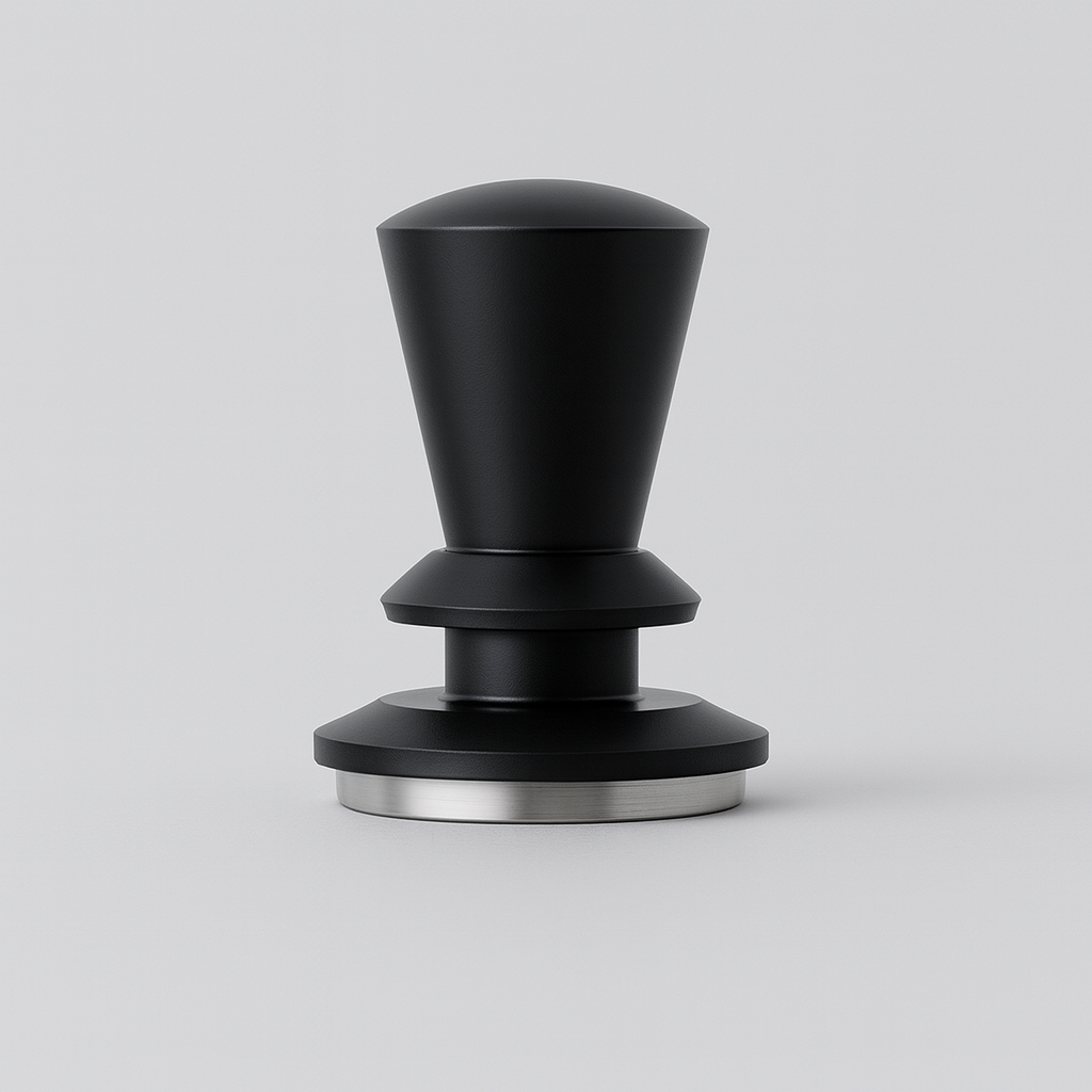 Oval Spring Loaded Espresso Coffee Tamper
