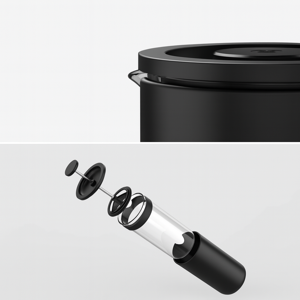 Oval premium French Coffee Press